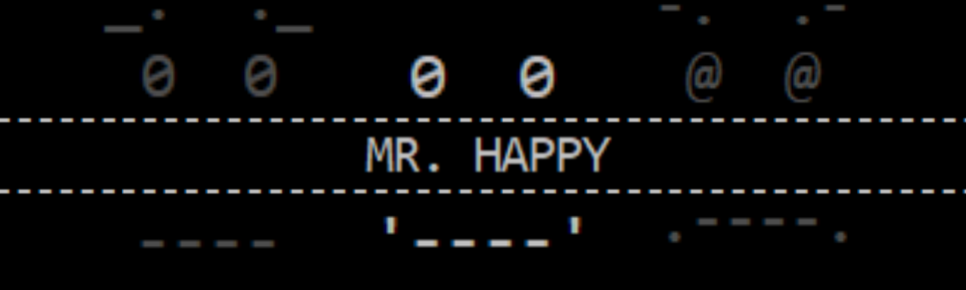 MR. HAPPY