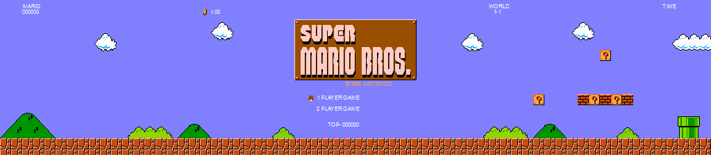 Cover image for Super Mario Bross - Super DWide Edition