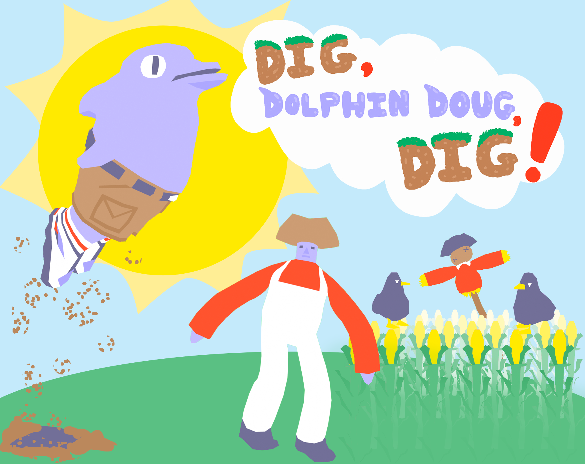 Dig, Dolphin Doug, Dig!