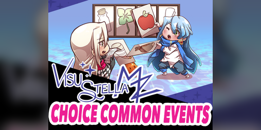 Cover image for Choice Common Events plugin for RPG Maker MZ