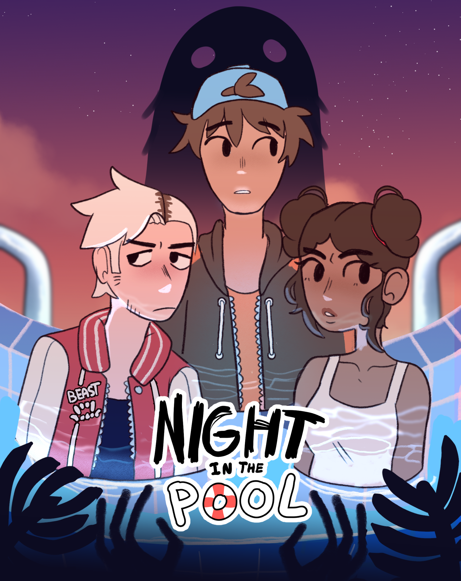 Night in the Pool