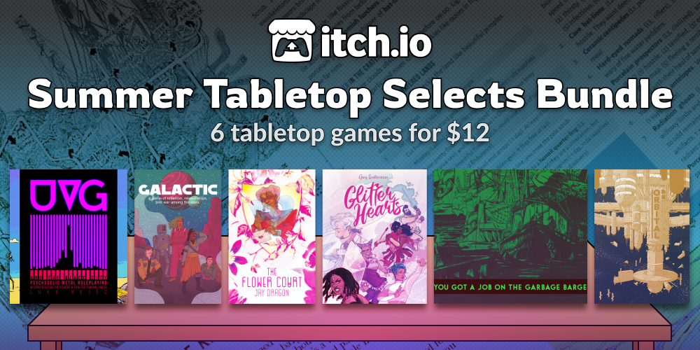Useful Tabletop RPG Materials That I Found in Itch.io Bundles