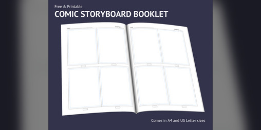 Cover image for Comic Storyboard Booklet