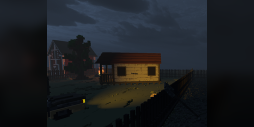 Cover image for Tenebre: Voxel Zombies