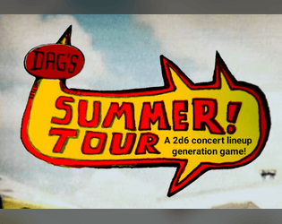 'Dag's SUMMER! TOUR  