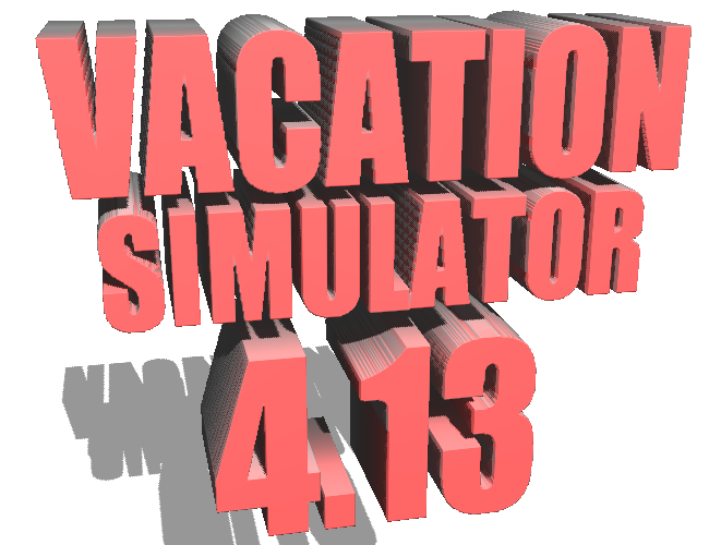 vacation simulator black screen