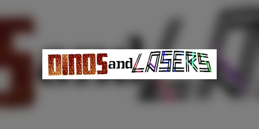 Cover image for Dinos and Lasers