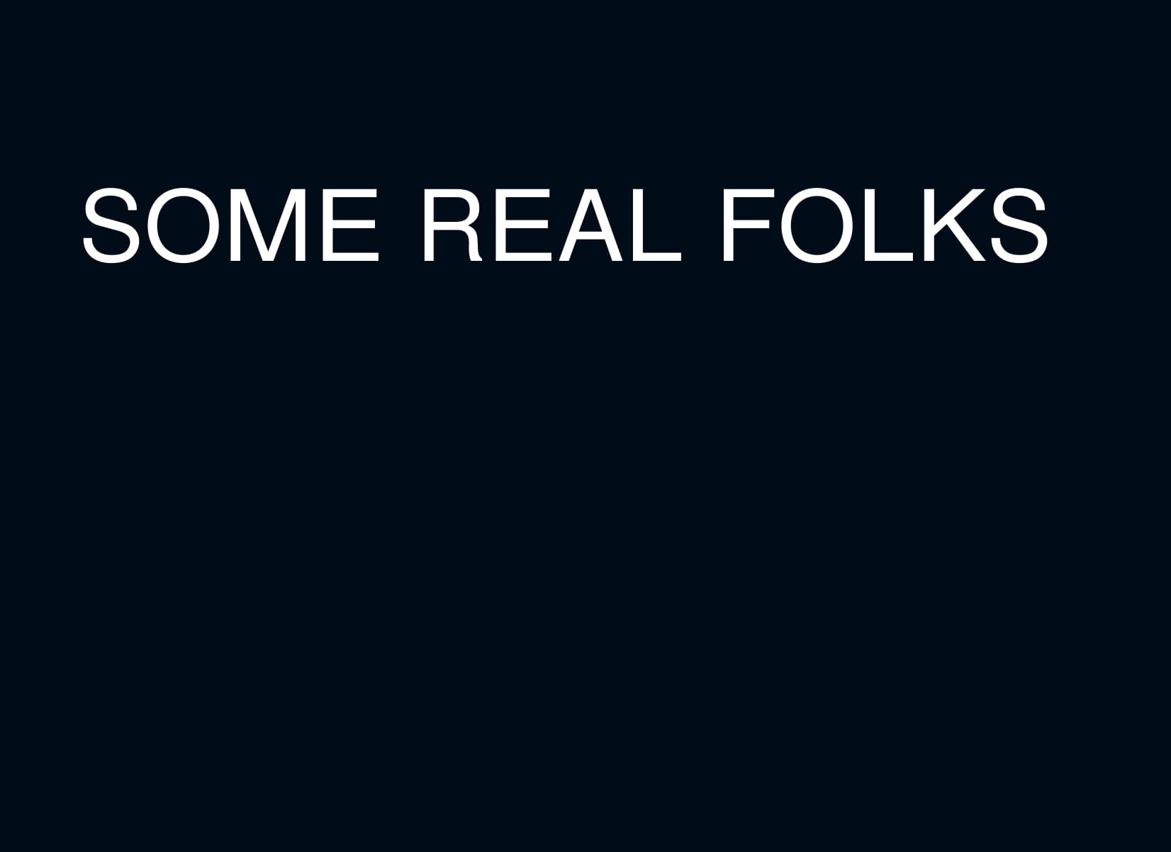 Cover image for Some Real Folks