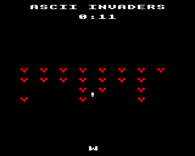 ASCII Invaders
