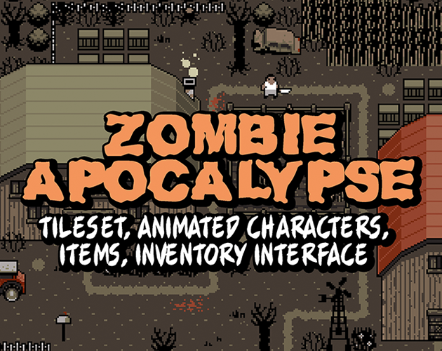 Zombie Apocalypse Tileset By Ittai Manero