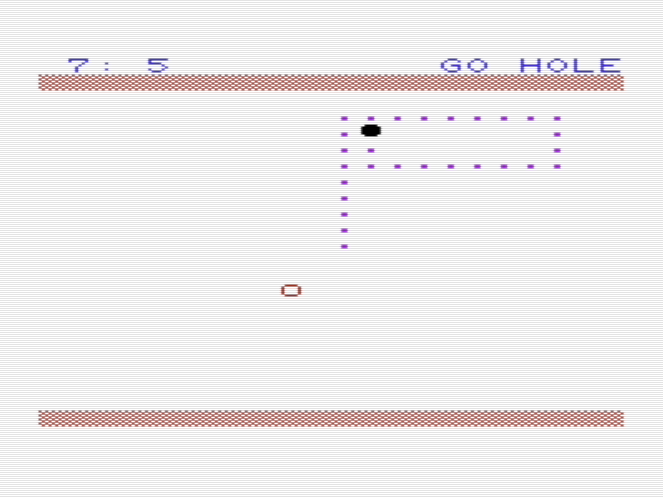 GO HOLE ASCII (Vic20) By Hewco