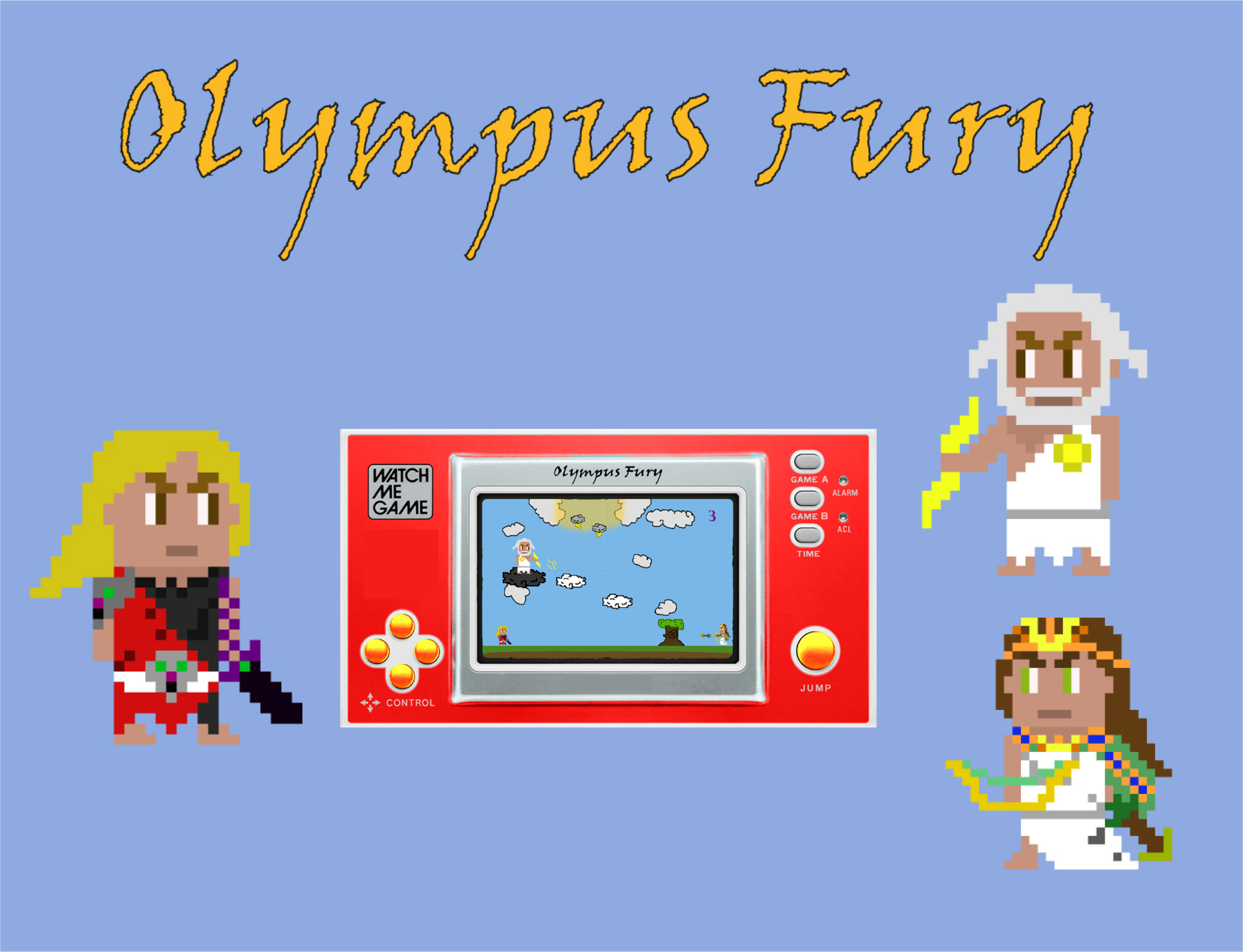 Cover image for Olympus Fury - Game & Watch