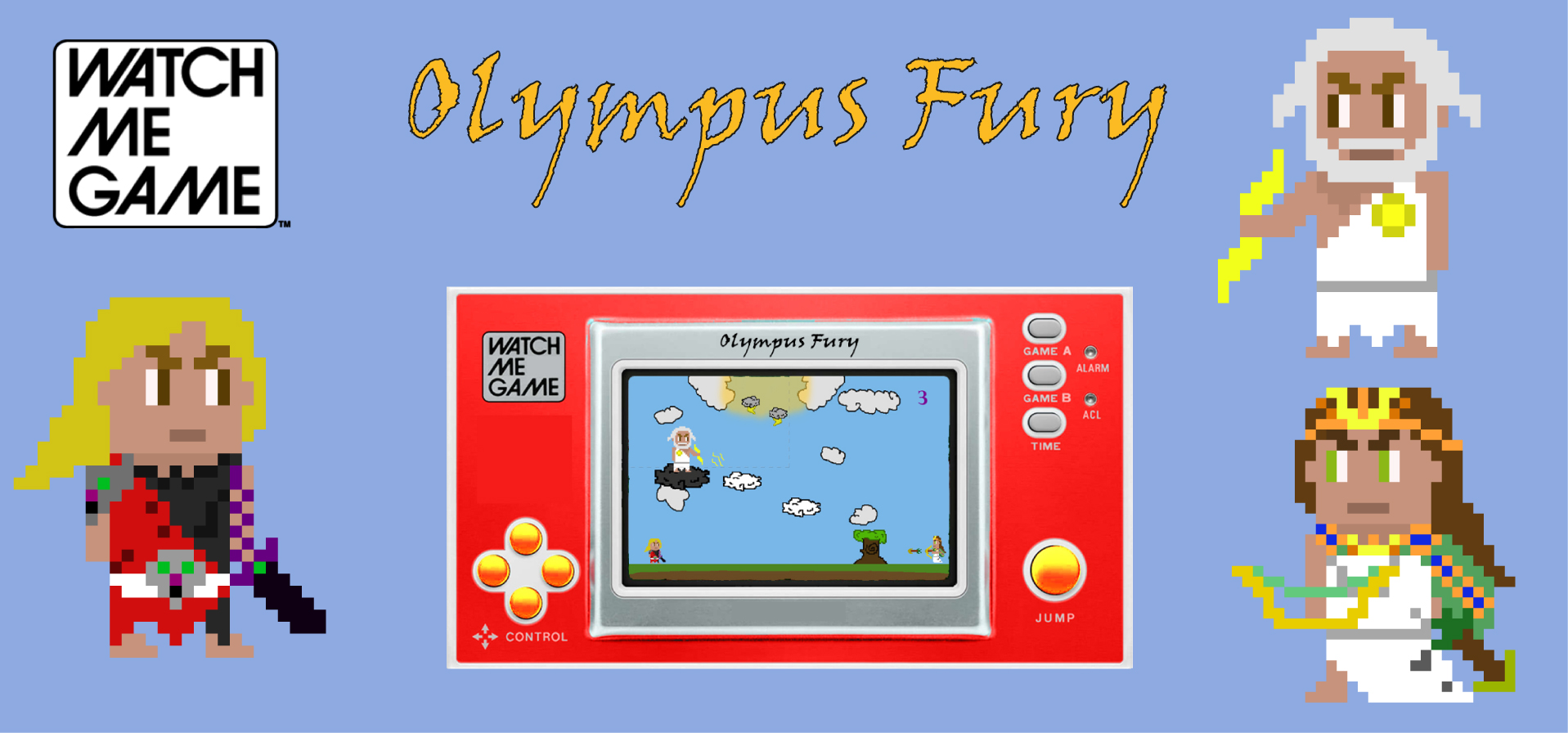 Olympus Fury - Game & Watch