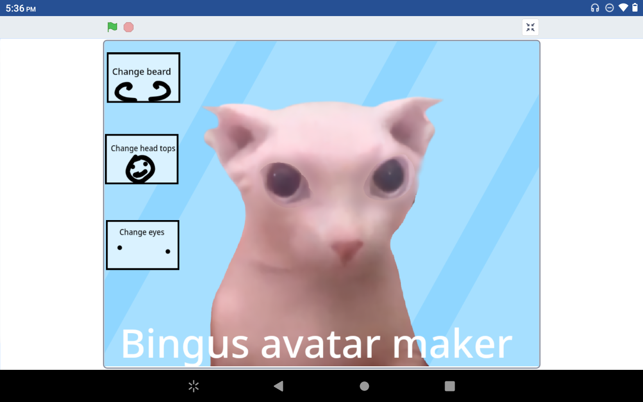 Bingus avatar maker by Eerp