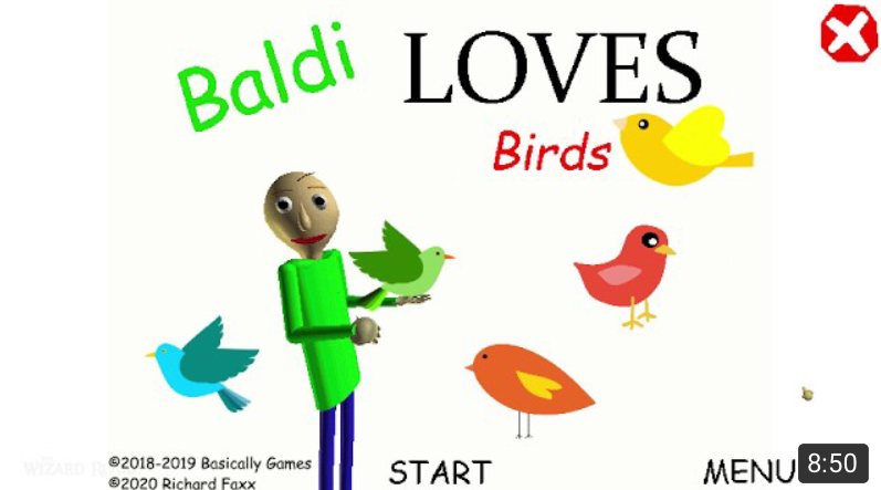 Cheat menu on Baldi on 1.4.3 Baldi's Basics by LavaPava48 - Game Jolt