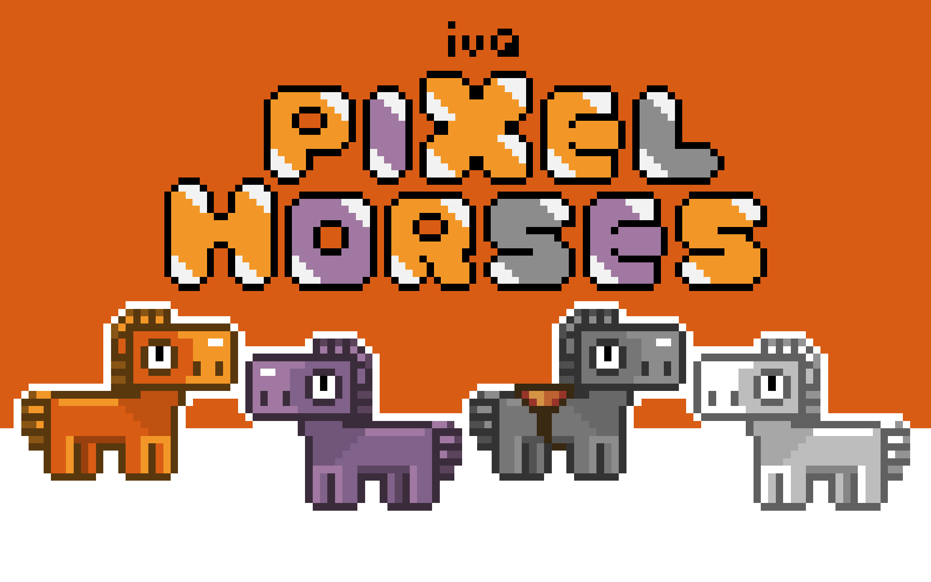 Pixel Horses | Sprites