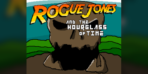Cover image for Rogue Jones and the Hourglass of Time