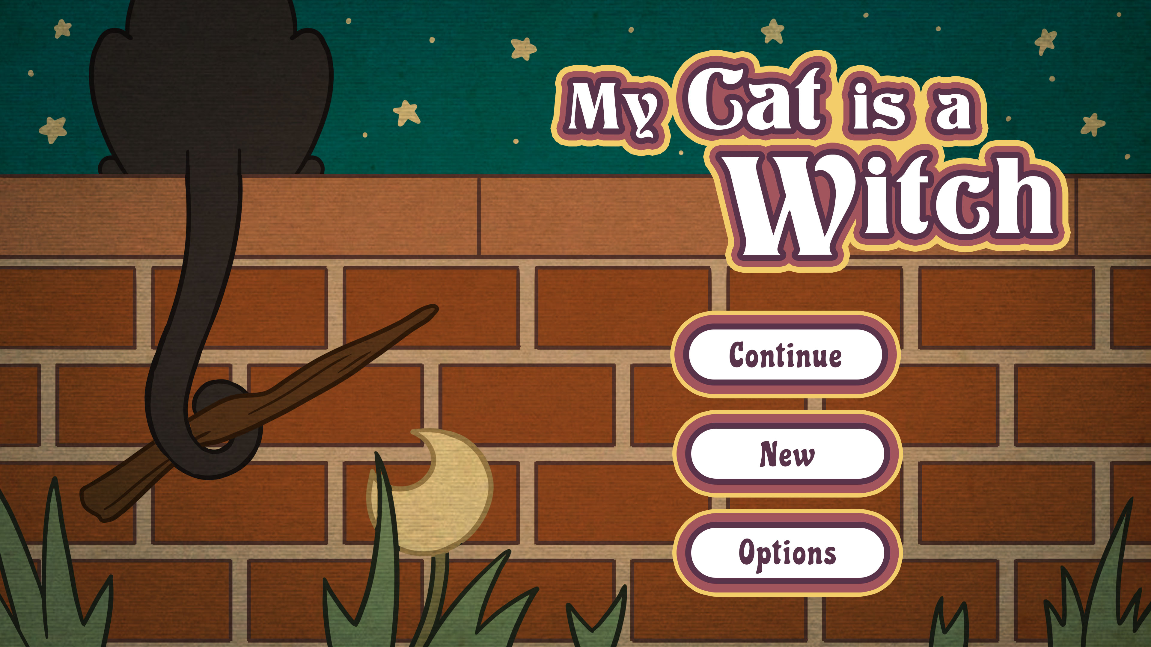 Cover image for My Cat is a Witch