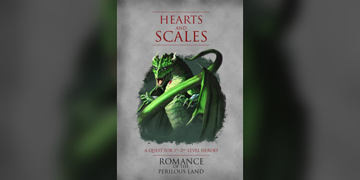 Cover image for Hearts and Scales: A Romance of the Perilous Land Quest