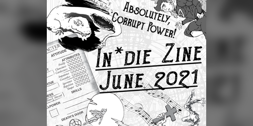 Cover image for in⚡die zine June 2021