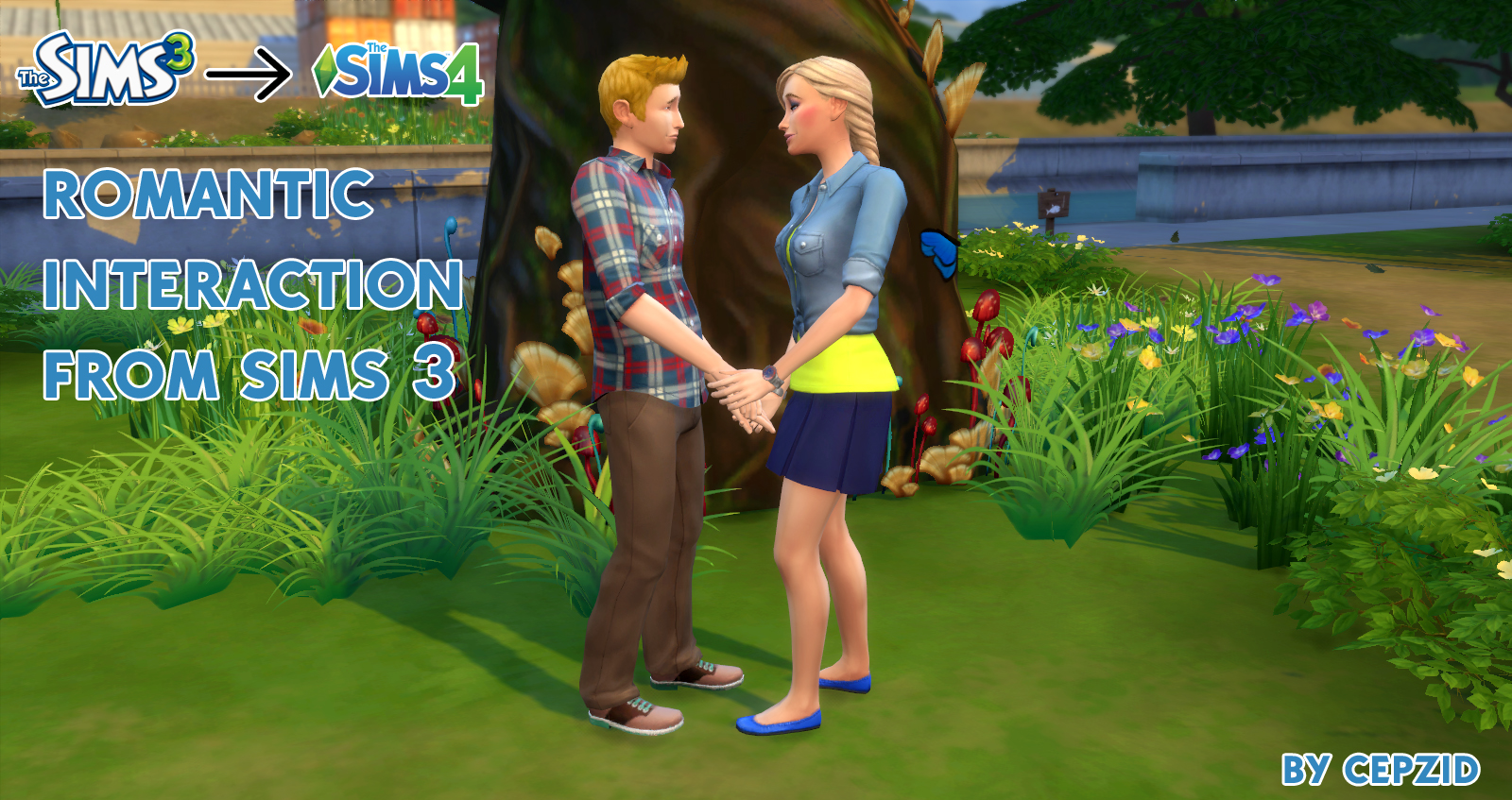 Comments The Sims 4 Romantic Interaction From Sims 3 By Cepzid