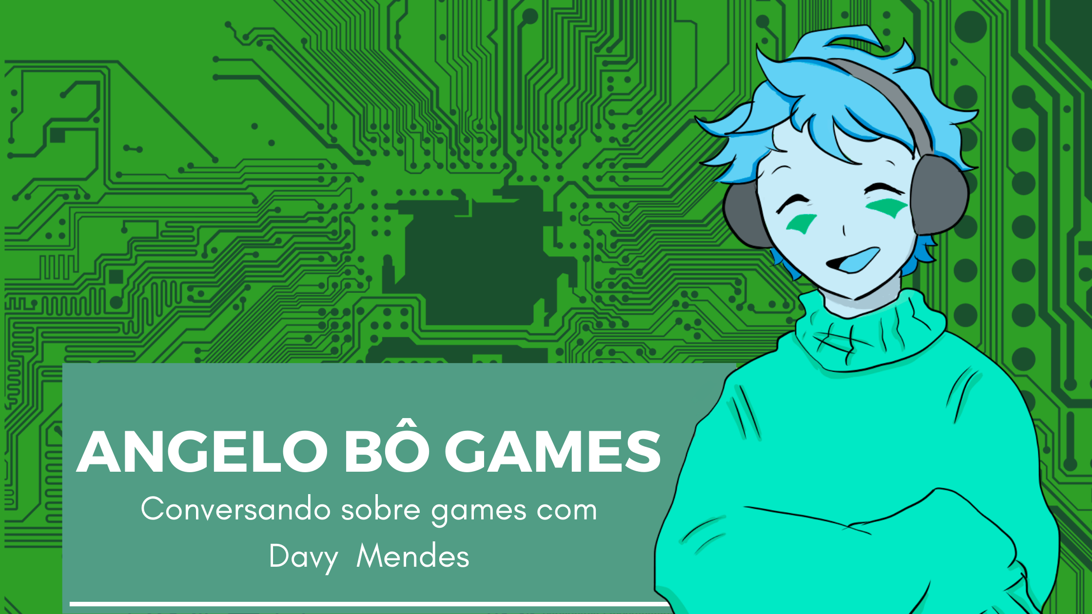 Converse sobre games com o jogo de Davy Mendes