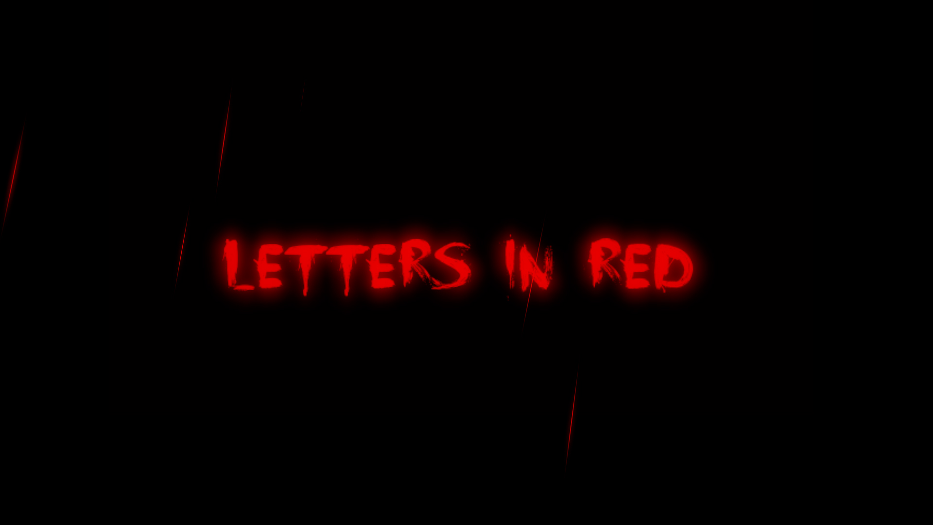 Letters in Red cover