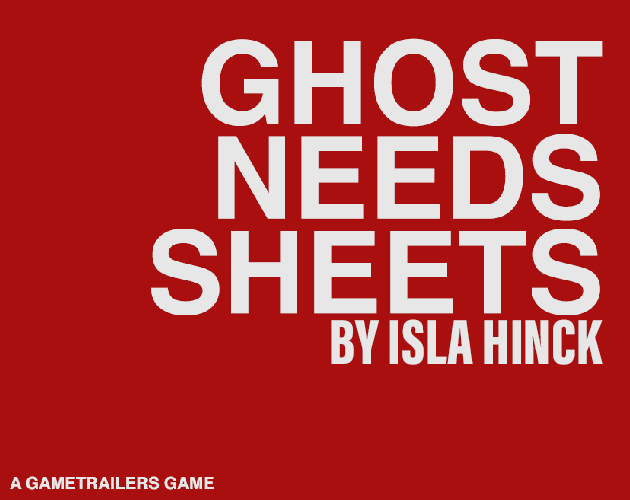Cover image for Ghost Needs Sheets