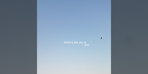Cover image for THERE IS THE SKY IN YOU