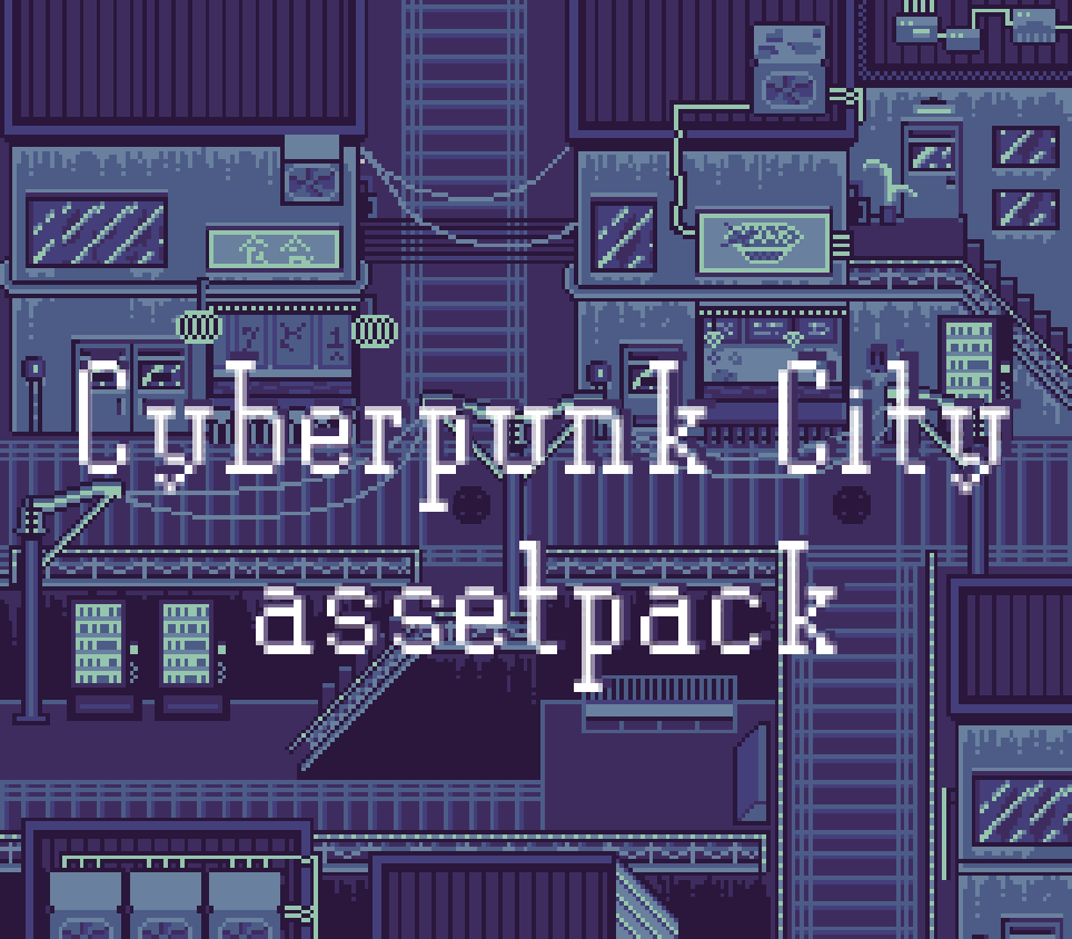Cyberpunk City Asset-Pack