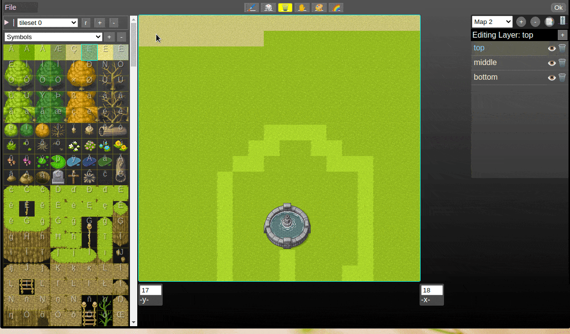 Tilemap editor by blurymind
