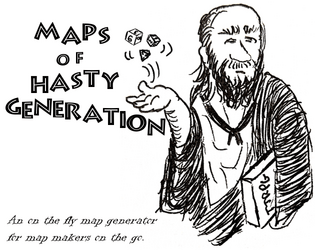 Maps of Hasty Generation   - A quick map generator for TTRPGs. 