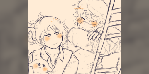 Cover image for what if we were porcelain figures and we kissed?