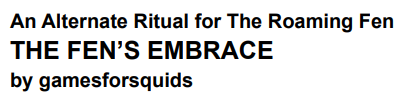 Cover image for The Fen's Embrace