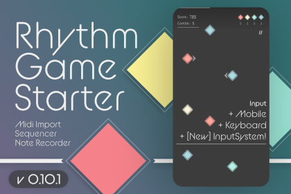 Rhythm Game Starter [Unity Asset]