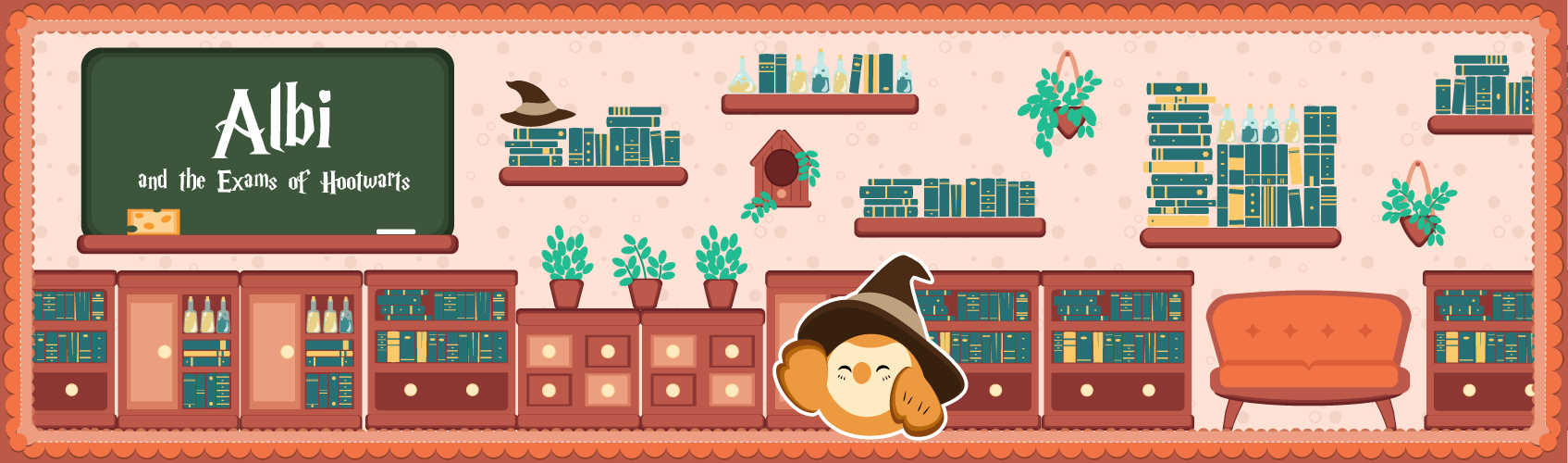 Albi and the Exams of Hootwarts