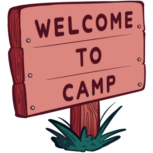 Welcome to Camp Sign