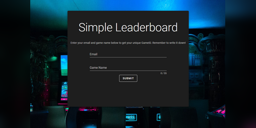 Cover image for Simple Leaderboard API