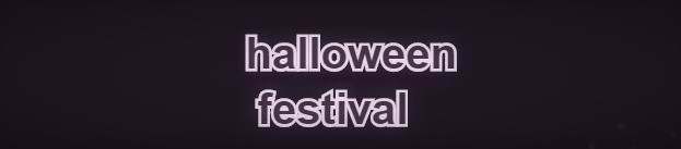 haloween festival【demo】