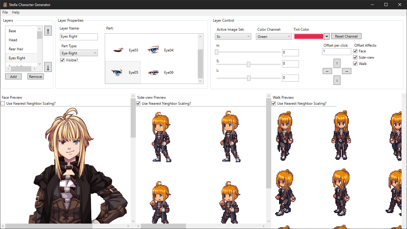 Stella Character Generator Version 1.2.2 - Stella Character Generator by  VisuStella