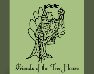 Friends of the Tree House   - 6 furry and fierce backgrounds for use in Troika! 