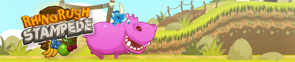 RHINO RUSH STAMPEDE - Play Online for Free!