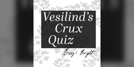 Cover image for Vesilind's Crux Quiz