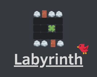 Labyrinth   - A two-player game to be played on a discord message 