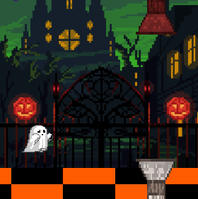 Cover image for Creepy Ghost Game
