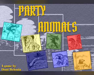 PARTY ANIMALS   - A game about animals 