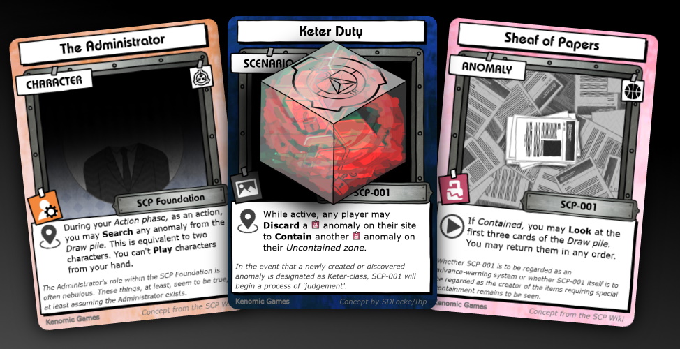 Steamワークショップ::Uncontained: An SCP Card Game