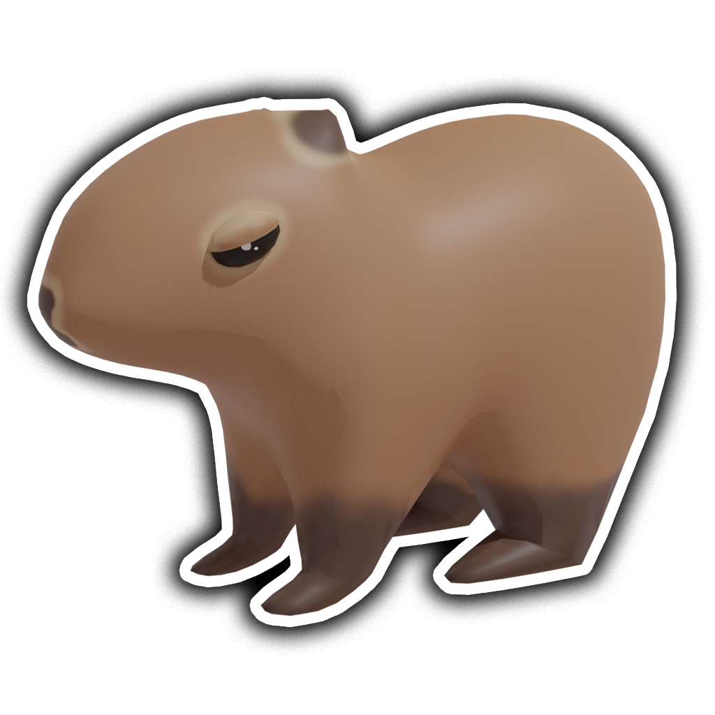 Desktop Capybara Farm by rlw