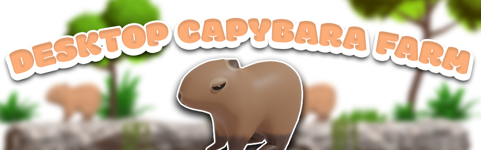 Desktop Capybara Farm