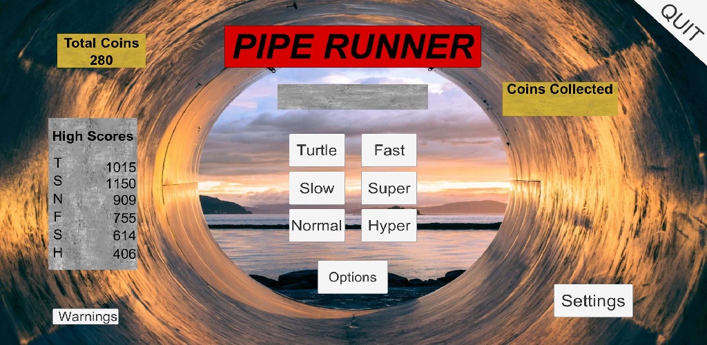 Pipe Runner by RogueTalon